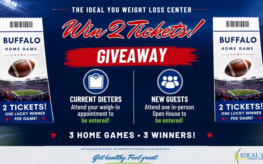 Buffalo Home Game Ticket Giveaway | The Ideal You Weight Loss Center